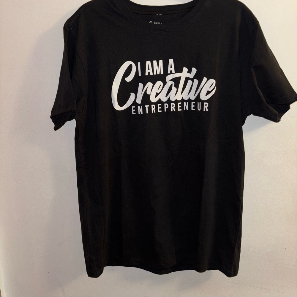 Black Graphic T-Shirt for Men or Women Various Sizes